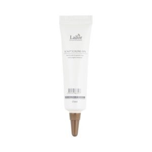 Lador Scalp Scaling Spa Ampoule galvas ādas pīlings matu augšana attīrošs pīlings blaugznas taukaina galvas āda matu izkrišana mentols argana eļļa tējas koka ekstrakts zaļās tējas ekstrakts