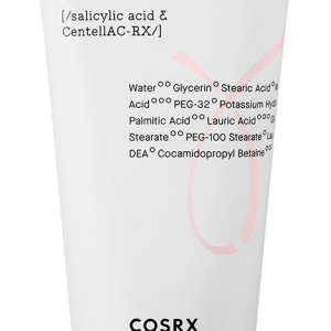 COSRX AC Collection Calming Foam Cleanser nomierinošas mazgāšanas putas problemātiskai ādai, 80ml.