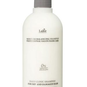 La'dor Moisture Balancing Shampoo mitrinošs šampūns bez silikona jutīgai galvas ādai dabīgi ekstrakti apjoms spīdums Greenol lavanda piparmētra kumelīte rozmarīns