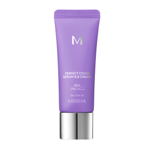 MISSHA M Perfect Cover Serum BB Cream tonējošs serums NR.21. Light Beige, 20ml.