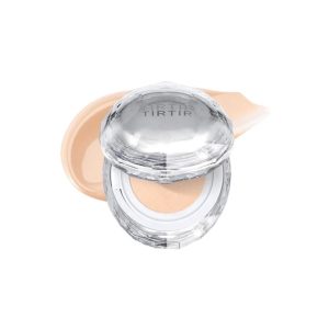 TIRTIR Maska Fit Crystal Mesh Cushion SPF 50+ PA++++, 21N Ivory, izgaismojošs tonālais krēms, 18g.