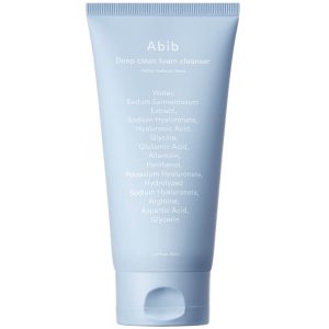 Abib Deep Clean Foam Cleanser Sedum Hyaluron Foam dziļi attīrošas putas ar hialuronskābi, 150ml.