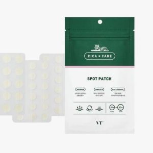 VT Cosmetics CICA Spot Patch nomierinoši plāksteri uz pūtītēm, 48pcs.