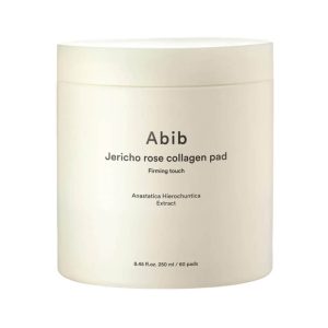 Abib Jericho Rose Collagen Pad Firming Touch barojoši tonera spilventiņi, 60pcs.