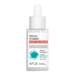 APLB Spicule Vitamin C Shot 220 Serum C vitamīna sejas serums ar mikroadatām