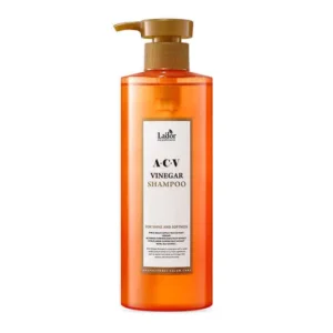 Lador ACV Vinegar Shampoo bezsulfātu šampūns ar ābolu etiķi taukainai galvas ādai un matu mirdzumam