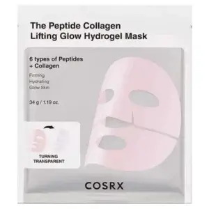 COSRX The Peptide Collagen liftinga hidrogēla sejas maska ar peptīdiem un kolagēnu