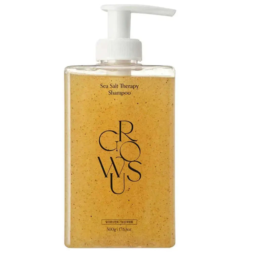 GROWUS Sea Salt Therapy eksfoliējošs šampūns ar jūras sāli un aļģu ekstraktu